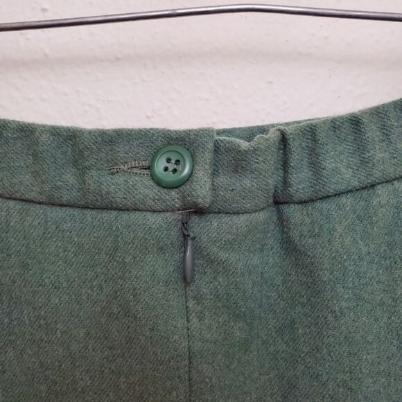 Pendleton sage green A line skirt - Picture 5 of 9